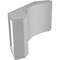 Ekena Millwork 6-in. W x 10-in. D x 10-in. H Legacy Architectural Grade PVC Knee Brace BRCP06X10X10LEC - alternate 3